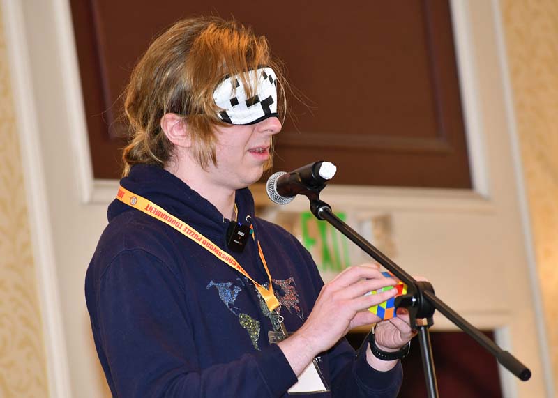 Raymond Goslow Solving Rubik's Cube Blindfolded